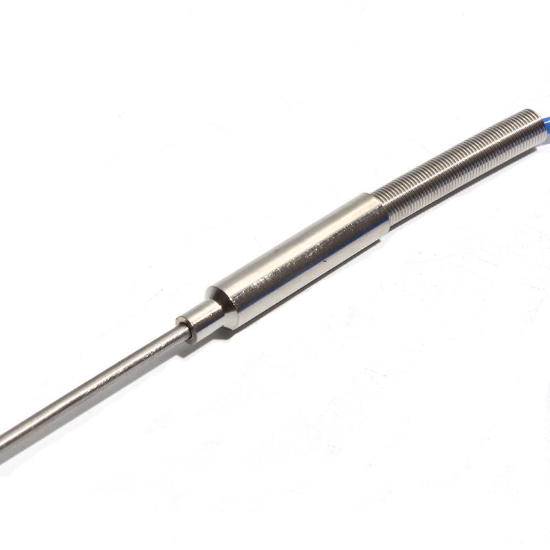 LUJINXUN Type K Armoured Thermocouple Sensor Bendable Probe Wire Dia.4mm/5mm/6mm 100/200/300/500mm Range 0-1100 Degree