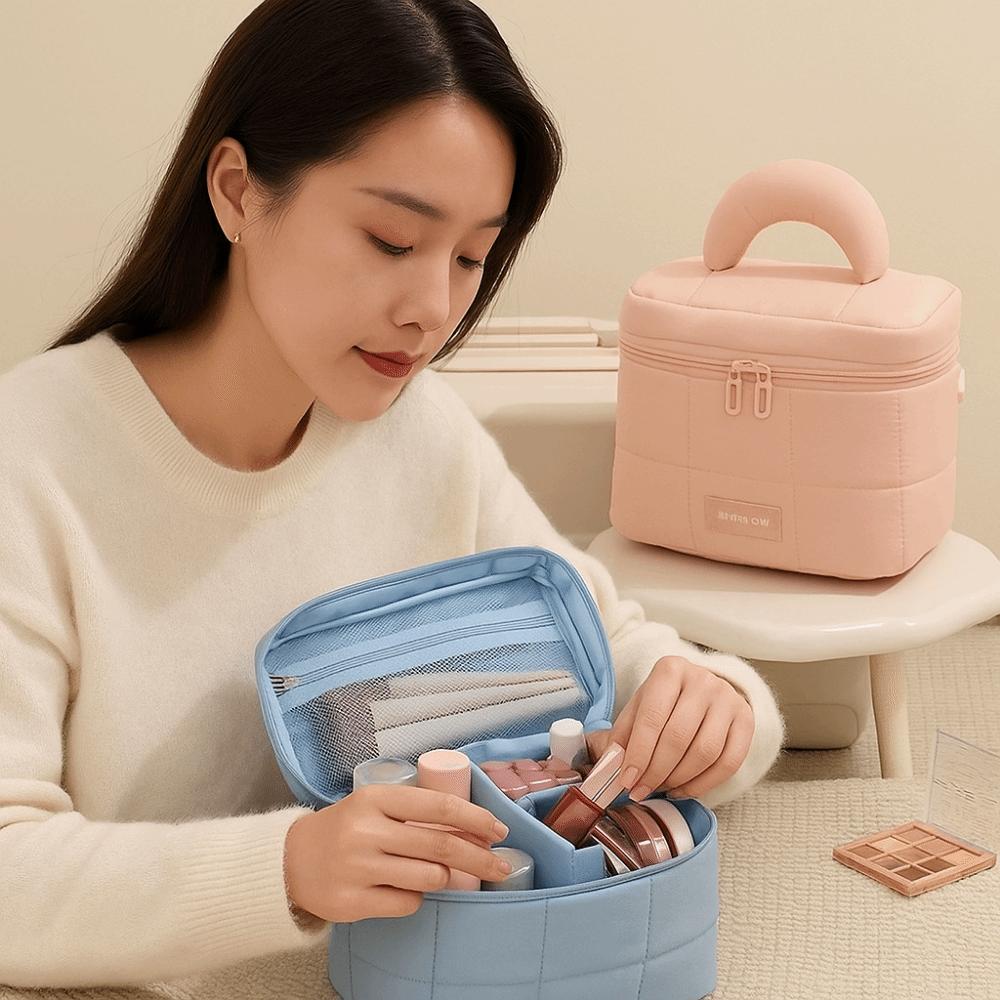 Waterproof Travel Toiletry Bag Large Capacity Cosmetic Case  Makeup Brush Storage Pouch