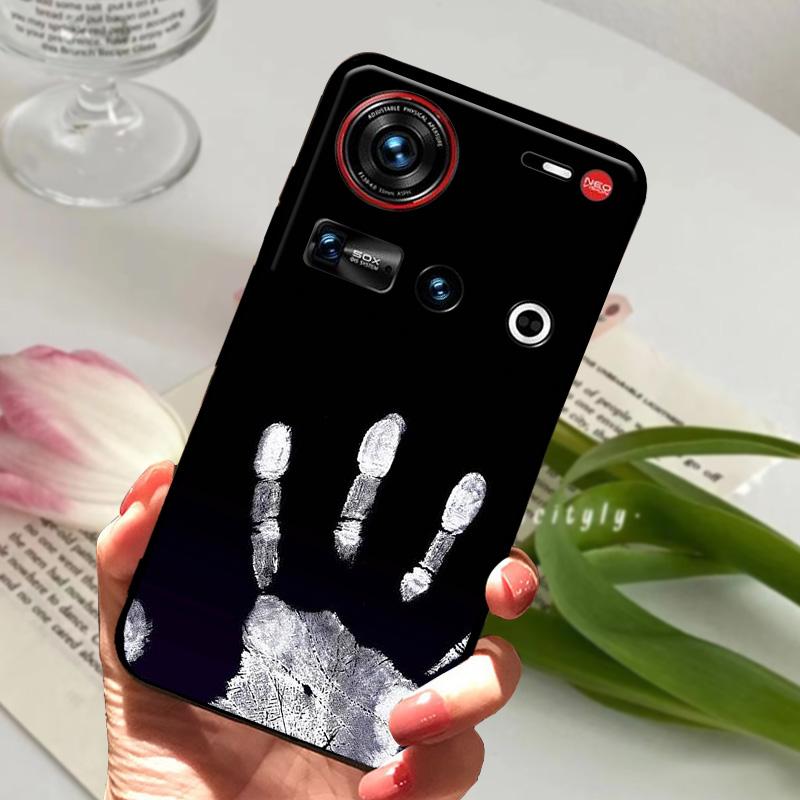 For ZTE Nubia Z70 Ultra 5G Case NX733J Shockproof Soft TPU Silicone Phone Cover For ZTE Nubia Z60S Pro 5G Z50S Pro Bumper Fundas