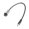 GX20 Female Connector Output 7.9x0.9mm Male Input Power Cable 31cm for Outdoor Energy Systems and Portable Power Station