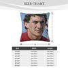 Ayrton Senna 000162 Federa Federe Copricuscini Cuscini Decorativi Federa Dakimakura Copricuscino