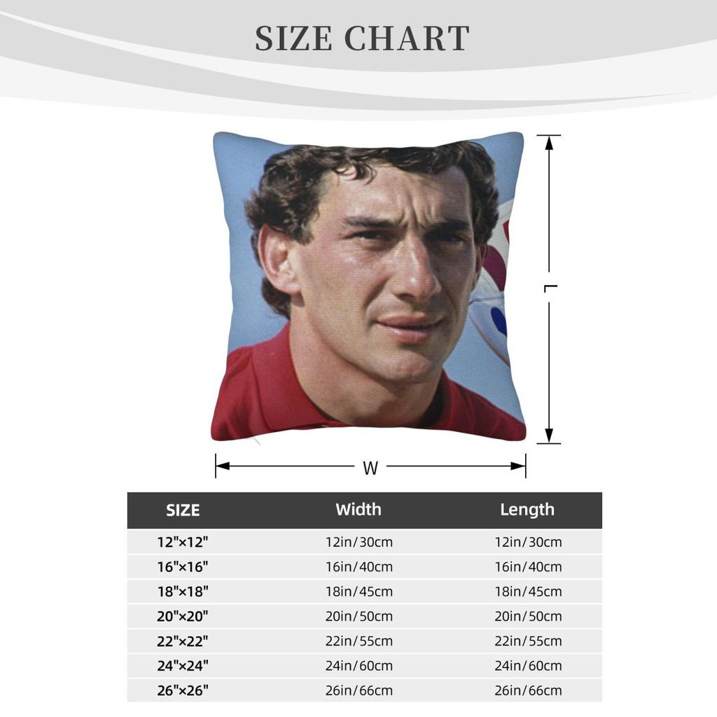 Ayrton Senna 000162 Federa Federe Copricuscini Cuscini Decorativi Federa Dakimakura Copricuscino