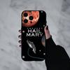 Trendiges Filmprojekt Hail M-Mary Kissen Handyhülle Für iPhone 17pro, 16,15,14,13,12,11 X XR Plus,Andere Weiche Schwarze Hülle
