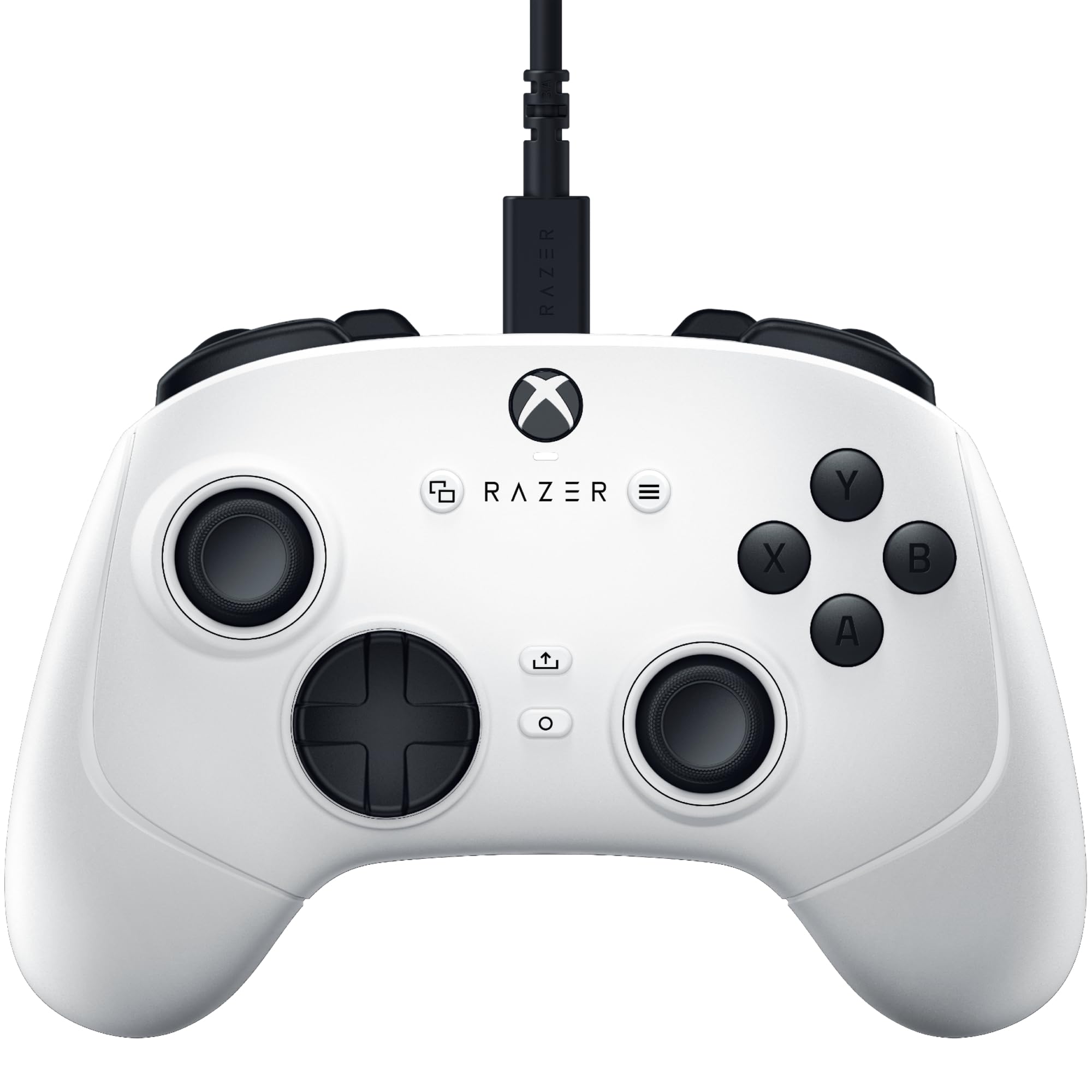 

Razer Wolverine V3 Tournament Edition Провідний контролер, сумісний із ПК Xbox, 4 клацання миші на задній панелі, 2 бампери з кігтями, швидкий гіпертригер для білий
