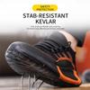 Large Size 50 Fashion Safety Shoes Men Anti-Smash Steel Toe Cap Puncture Proof Indestructible Shoes Breathable Sneaker Work Shoe
