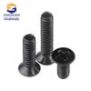 Carbon Steel Black Flat Head Phillips Countersunk Screws - Sizes M1.2, M1.4, M1.6