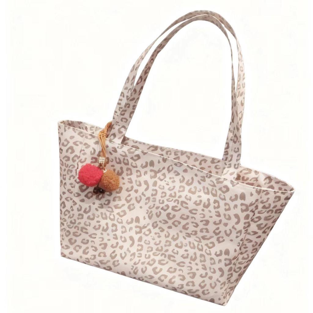 Leopard Print Large Capacity Women's Tote Bag - Autumn/Winter 2025 Fashion Shoulder Handbag