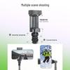 YF08 Rotating Selfie Stick Tripod with Bluetooth Remote - Portable Phone Holder for Travel Photography