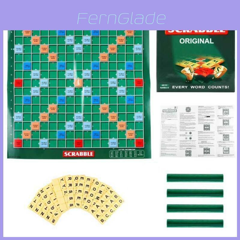 Fun And Engaging Scrabble Board Game For Kids And Adults To Enhance Vocabulary Skills