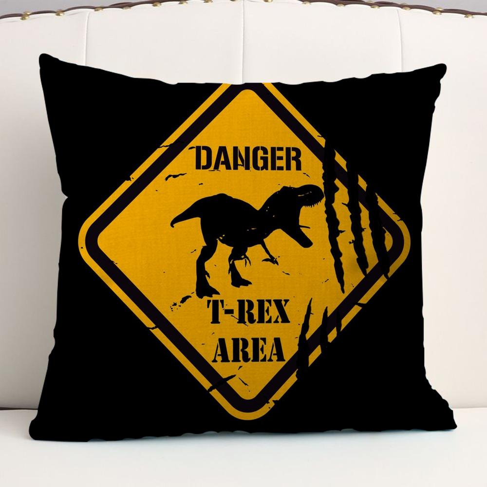 J-Jurassic Park Cushion Cover Pillowcase Upholstery Sofa Throw Pillow Home Decor Pillowcas