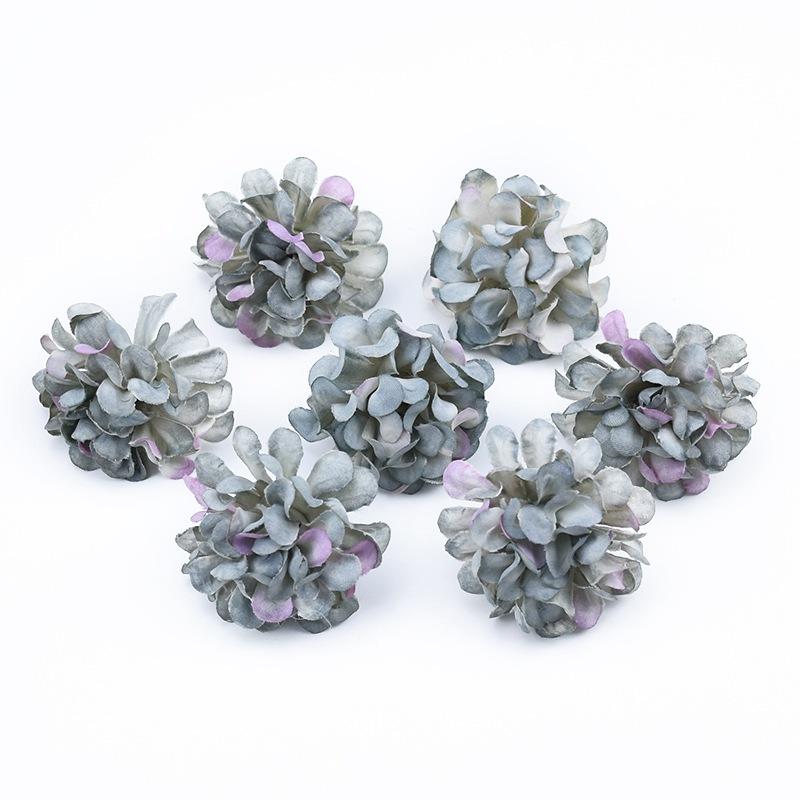 30/60 Stück Stickerei-Vasen Heimzimmer-Dekoration Hochzeit Braut-Accessoires Ausverkauf DIY-Bastelartikel Seiden-Nelke Künstliche Blumen