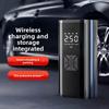 Digital Tire Pressure Gauge LED Display Automatic Air Pump Intelligent Multifunctional Air Pump Wireless for Vehicle Motorcycle