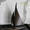 Creative Sailboat Model Crafts Statue Desk Decoration Ornaments Abstract Artwork Sailboat Resins Sculpture Room Aesthetic Decor