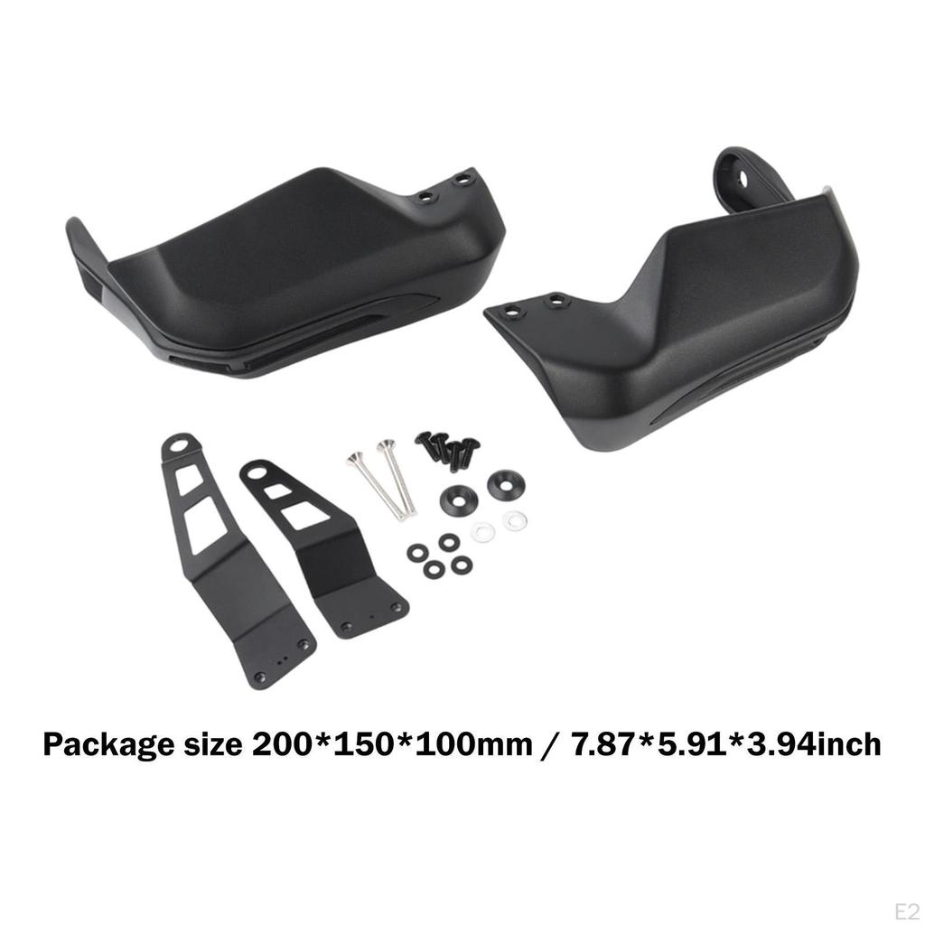 2x Motorcycle Protector Hand Guard Spare Part Replacement Lightwight Portable Sturdy