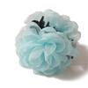 French Satin Camellia Large Hair Claw Clip - Elegant Floral Accessory
