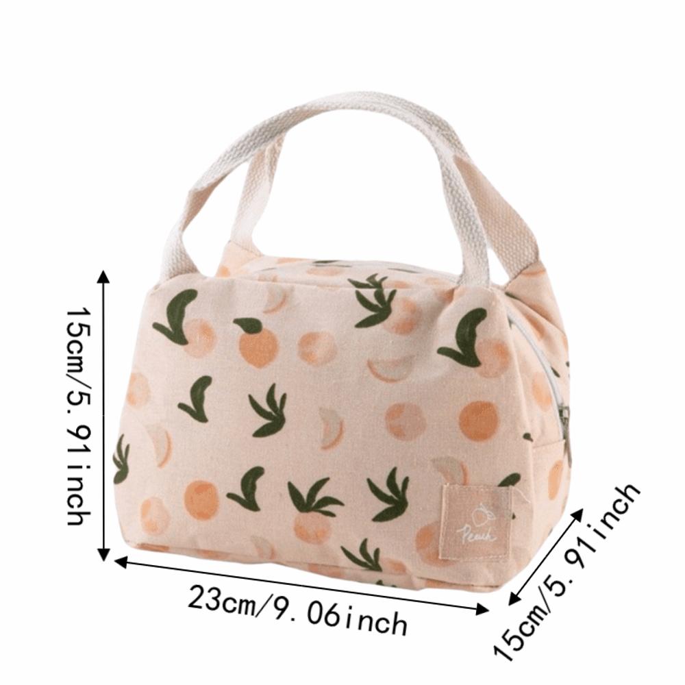 Cartoon Insulated Lunch Bag Waterproof Food Container Bag Gifts Thermal Food Pouch  Women