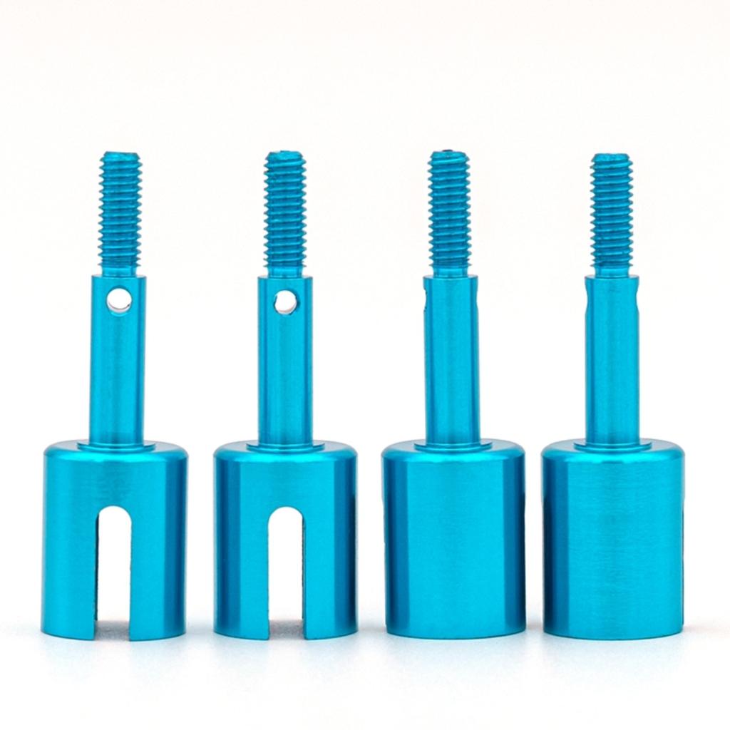 Aluminum Alloy Drive Shaft Dog Bone Cup Joint Set Replacement for TT01 -01 TT01D TT01E TT02 -02