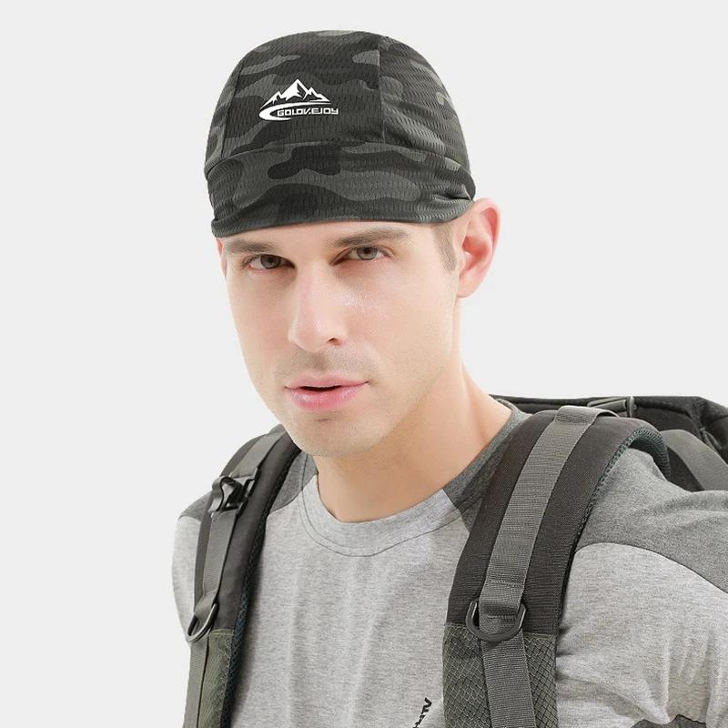 Cycling Cap Quick Dry Anti-UV Sports Hat Cooling Skull Cap Helmet Liner Sweat Cap designed for Outdoor Bike MTB Running Hat designed for Men Women