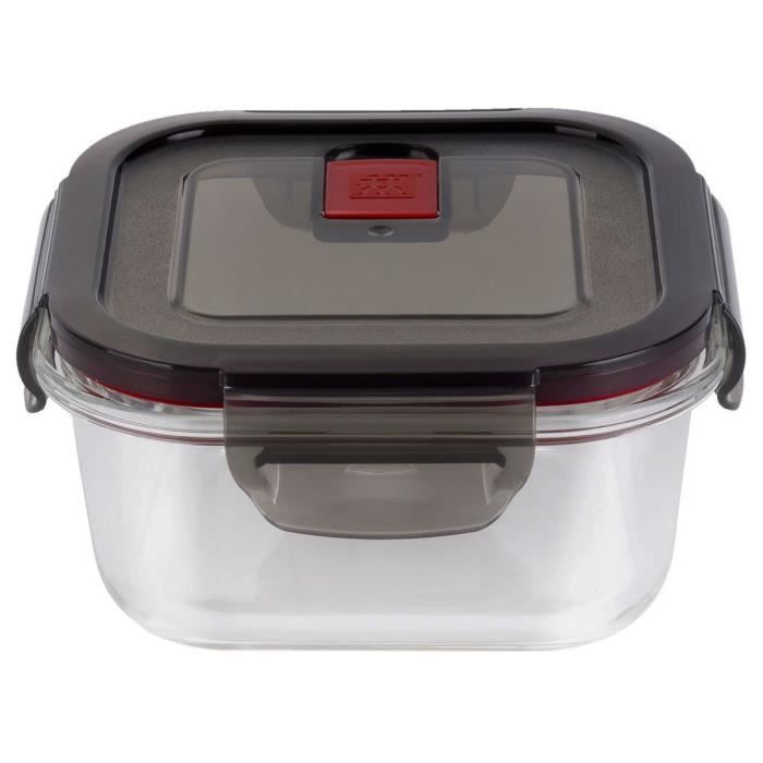 Luchtdichte Bewaarbak - ZWILLING - Gusto - Borosilicaatglas - 500 ml - Vierkant