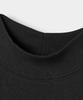 Dimiteulibeullaeg Comfort Half Mock Neck Knit T-Shirt_Black