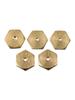 5PCS Burner Gas Natural Gas Hob For LPG Conversion Kit Jets Nozzles Injectors Set Cooking Stove Gas Jet Burner Hobs Parts