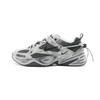 M2K Tekno Blade Rotational Flow Slip Resistant Abrasion Resistant Low Top Chunky Sneakers Unisex Gray BV0074-001(Team292-)