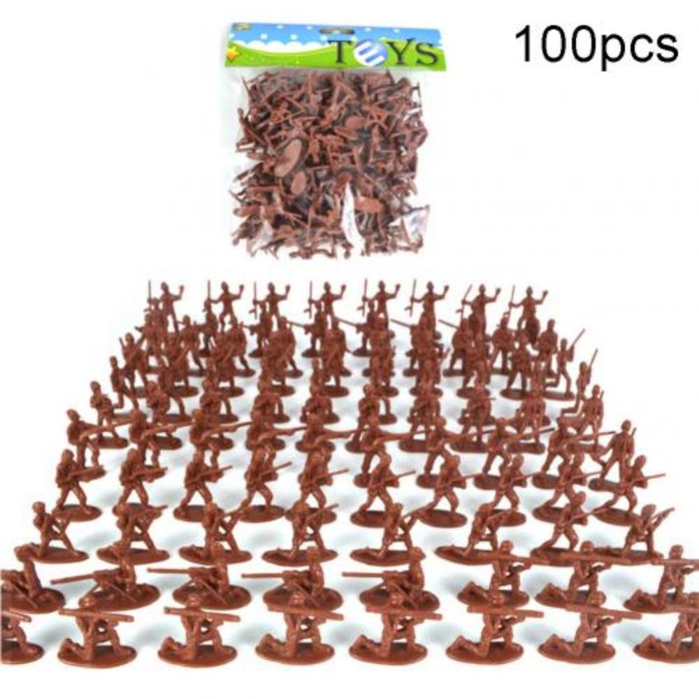 Kids Toy Sandbox Game Toy Gift Models Playset Mini Soldiers Models Army Men Soldiers Figures Toy