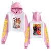 Chainsaw Man Anime Cat Ear Women's Hoodie for Autumn/Winter