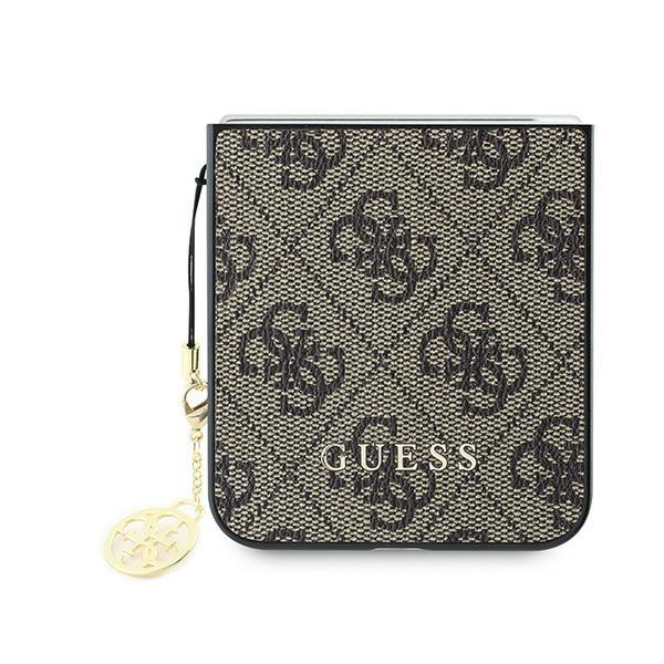 Guess Guhczf6Gf4Gbr Z Flip6 F741Brown/Brown 4G Charm