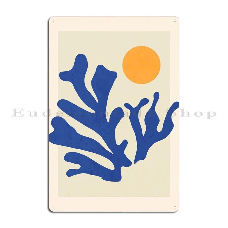 Sunrise Matisse Metal Plaque Party Wall Plaque Club Mural Customized Tin Sign Poster 20X30CM