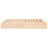 Vidaxl Bed Frame Without Mattress, 160X200 Cm, Solid Wood