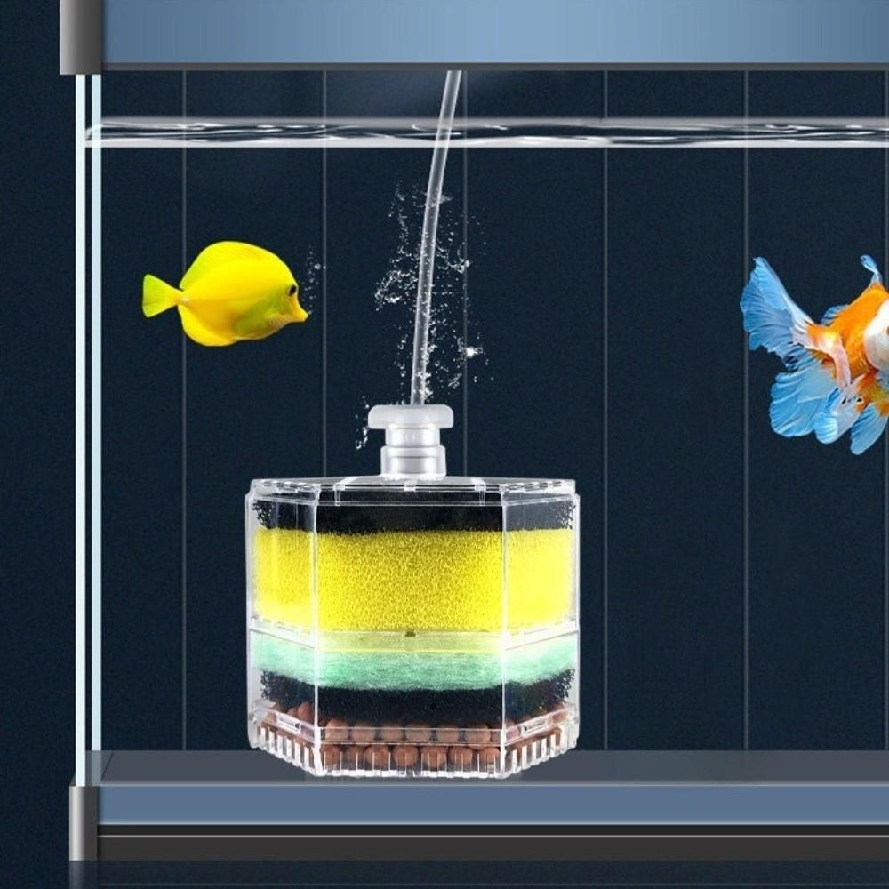 Detachable Aquarium Filter Efficient Bio Sponge Filter Water Purification Filter  Small Fish Tanks