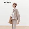 MO&Co. Women's High-Neck Wool-Cashmere Blend Sweater