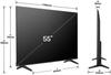 Hisense 55A6Q - 55" LED TV (139cm) - 4K UHD 3840x2160 - HDR10+ - Smart TV - 3xHDMI 2.1 - WiFi