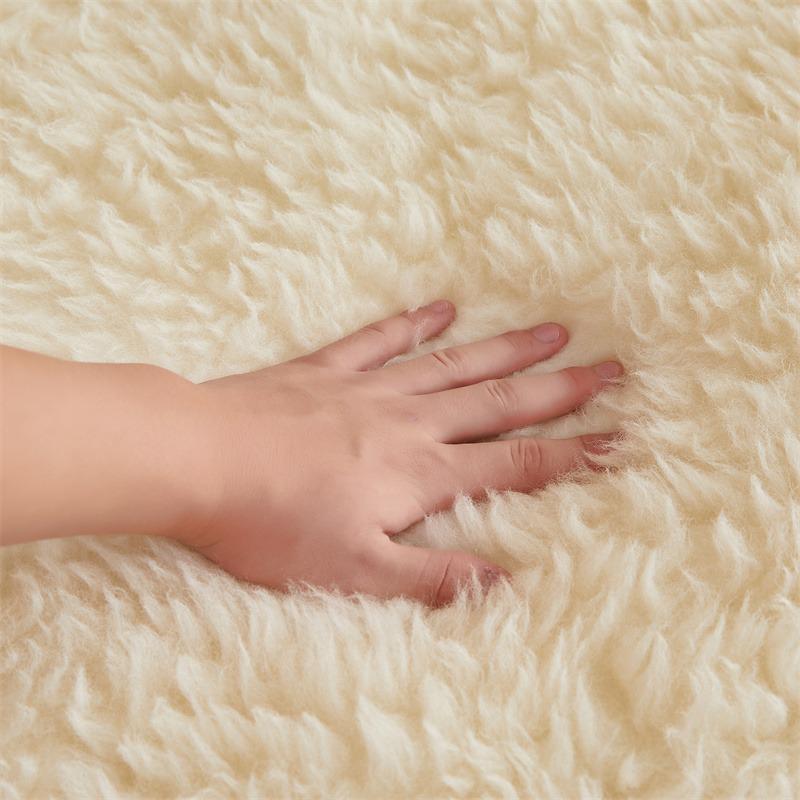 Australian Pure Wool Thickened Mattress Pad - Winter Warm Quilt, Soft Double Lambswool for Dormitory Use