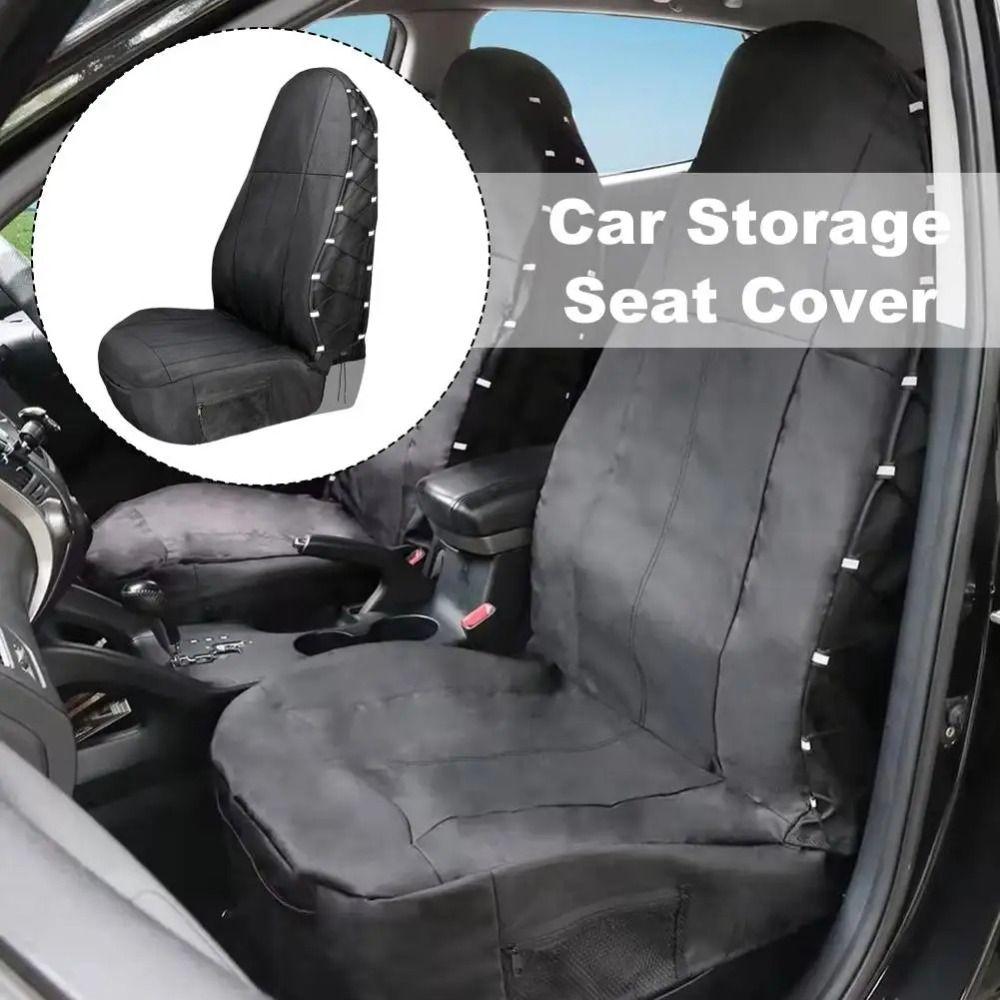 Waterproof Auto Seat Protector Anti-scratch Car Seat Cushion Universal Car Front Seat Cover Car