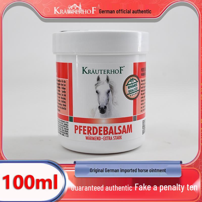 KRAUTERHOF Немецкий конский бальзам согревающий массажный гель - Формула с конским каштаном для суставов