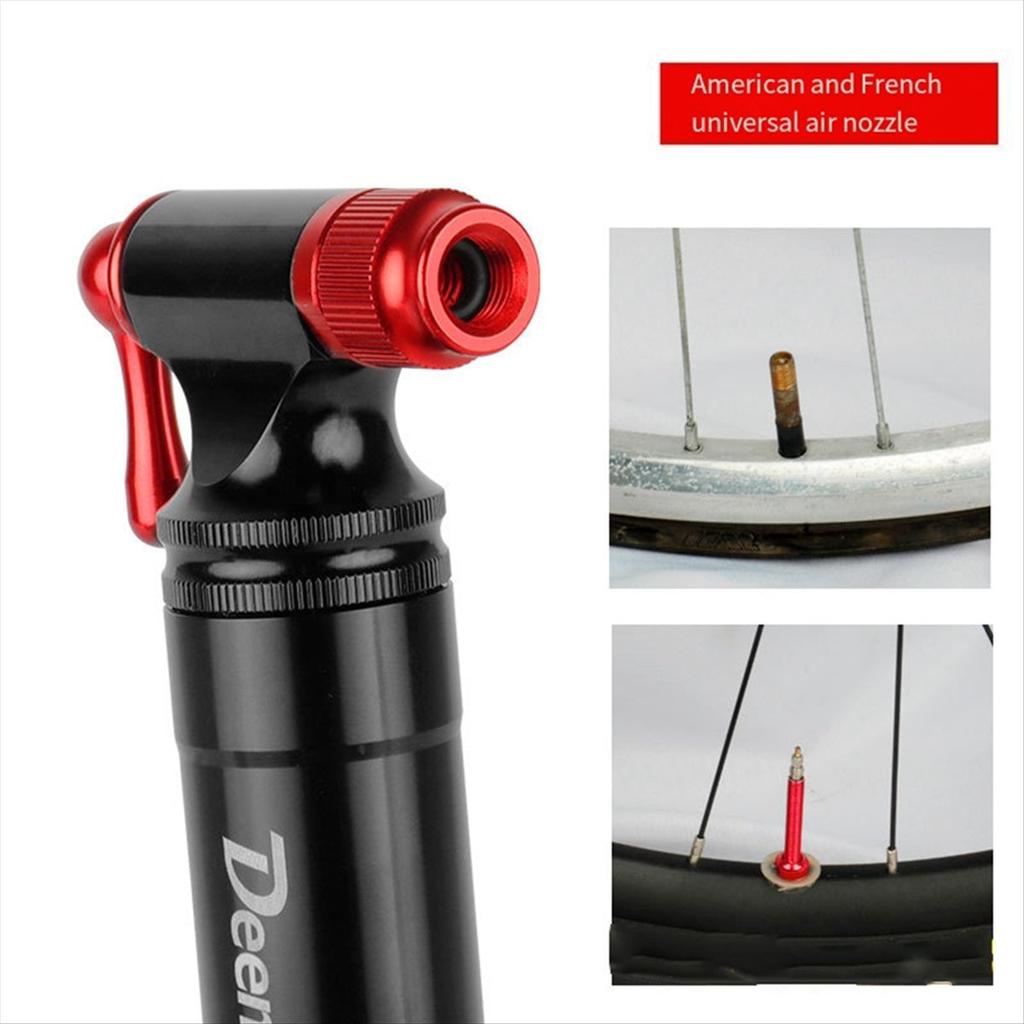 Ultra-Durable DEEMOUNT CO2-Inflator Quick Easy Valve-Compatible for Road and Mountain Bikes Portable Bicycle Bicycle Pump-Inflat