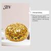 Squeeze Toy Gold Foil Steamed Bun Stress Ball, Cute Food Shape Fidget Wax-like for Anxiety Relief, Soft Elastic Maltose Reliever, Funny Gift Flow