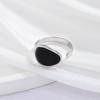 Anello in Acciaio Titanio Placcato Oro - Elegante Stile Ins da Donna con Sensazione di Alta Gamma e Design Semplice, Influenza Europea e Americana.