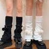Fashionable Leg Warmer Sleeve Nylon Warm Foot Covers with Lovely Bows Suitable for All Ages
