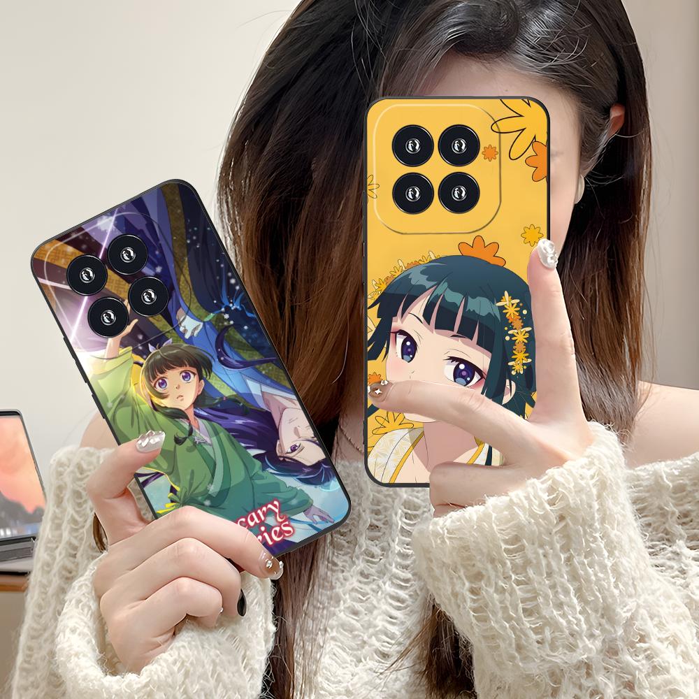 Apothecary Diaries Maomao Phone Case for Xiaomi 15 14 13 12 Mi 11 T Ultra Lite Pro S X 5G Colour Printing Pretty Luxury Cover