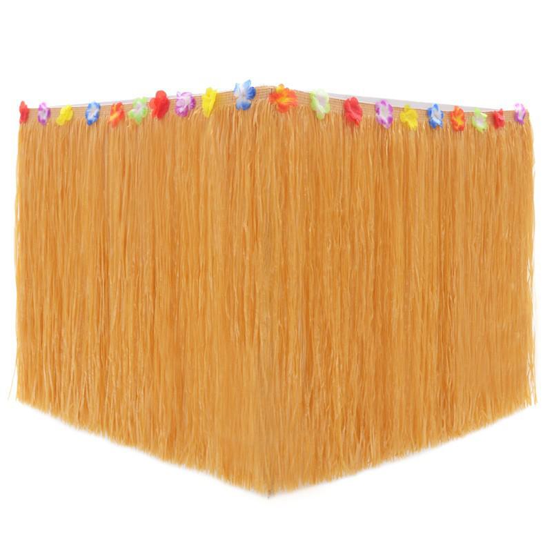 Hawaiian Party Table Skirt & Decoration Set