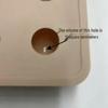 15-Hole Food Grade Silicone Mold for Homemade Baking, Molten Filling, Chocolate, Ice Cubes.
