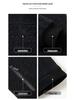 2025 Men's Plus Velvet Thickened Wool Coat - Autumn/Winter Style for Middle-aged and Elderly