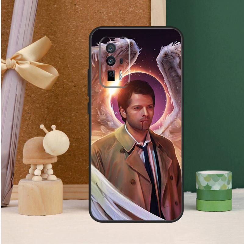 Angel Castiel Supernatural For POCO X6 Pro M6 X3 X5 F3 F5 M5s Cover For Xiaomi 13T 12T 11T 14 Pro 12 13 Lite Case