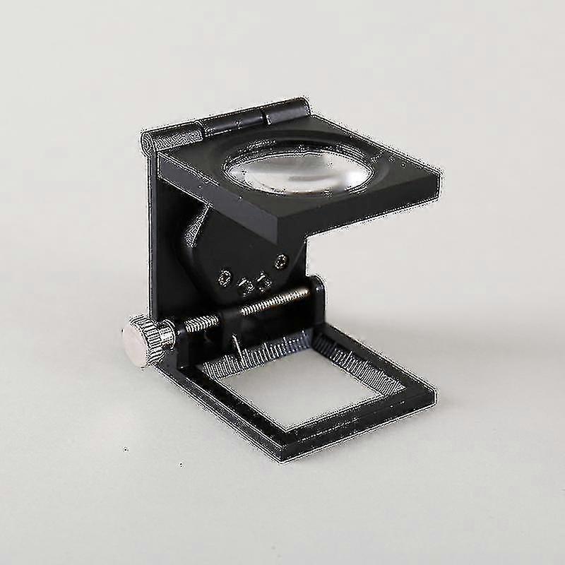 Magnifying Glass Standable - 50x Handheld Foldable Magnifier Shatterproof Magnify Glass