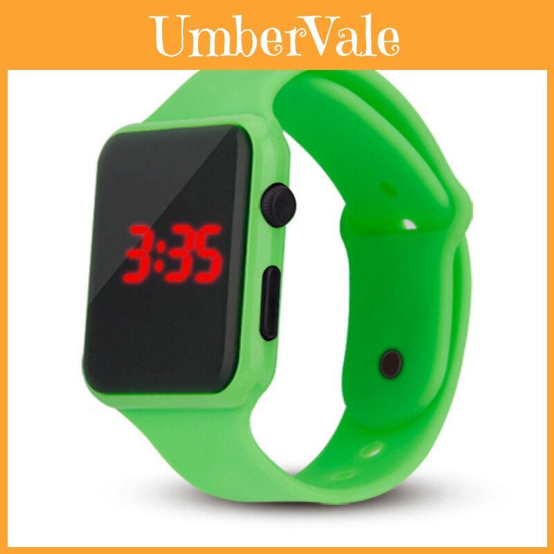 Stylish Electronic Digital Fashion Kids Waterproof Led Display Watch For All Ages