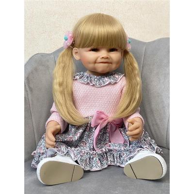 55 CM Soft Silicone Reborn Baby Girl Doll Toy Lifelike Princess Raya Toddler Waterproof For Birthday Gifts for Child