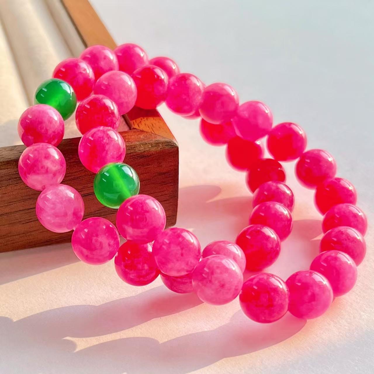 Vintage Ruby Quartzite Bracelet Bracelet